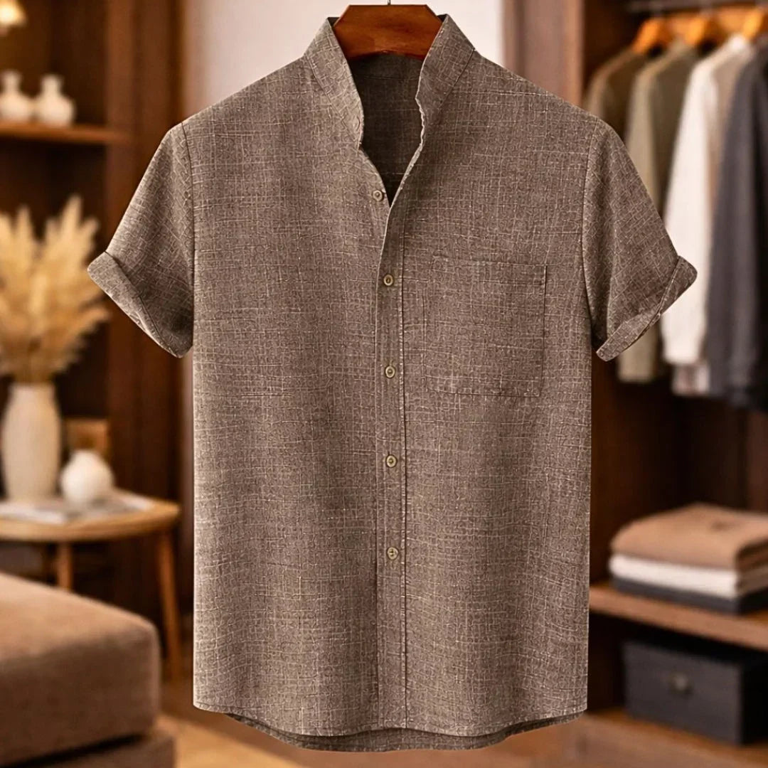 Eldovar - Camicia in lino pregiato