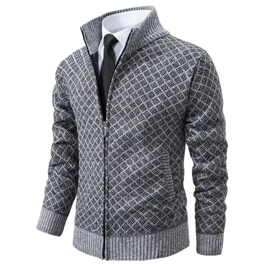 Zarellon - Maglione con zip casual ed elegante