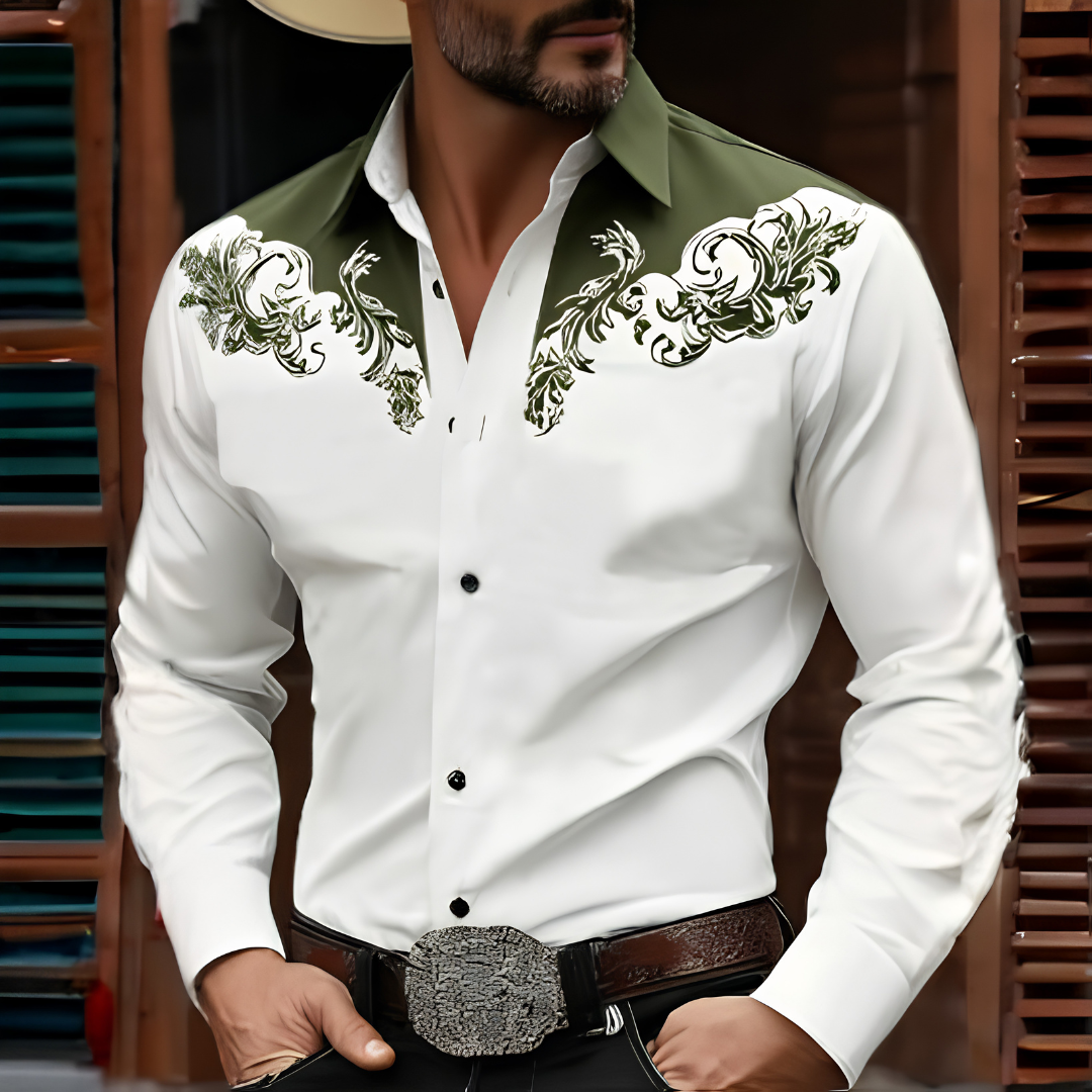 Arkwell - Camicia texana raffinata