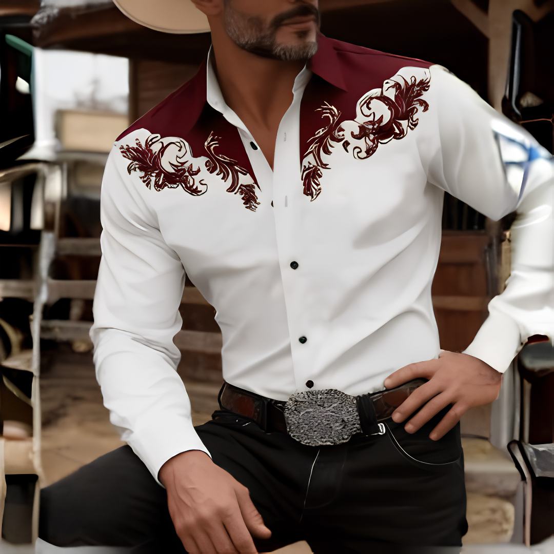 Arkwell - Camicia texana raffinata