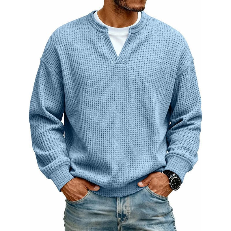 Arwel - Maglione in punto waffle strutturato