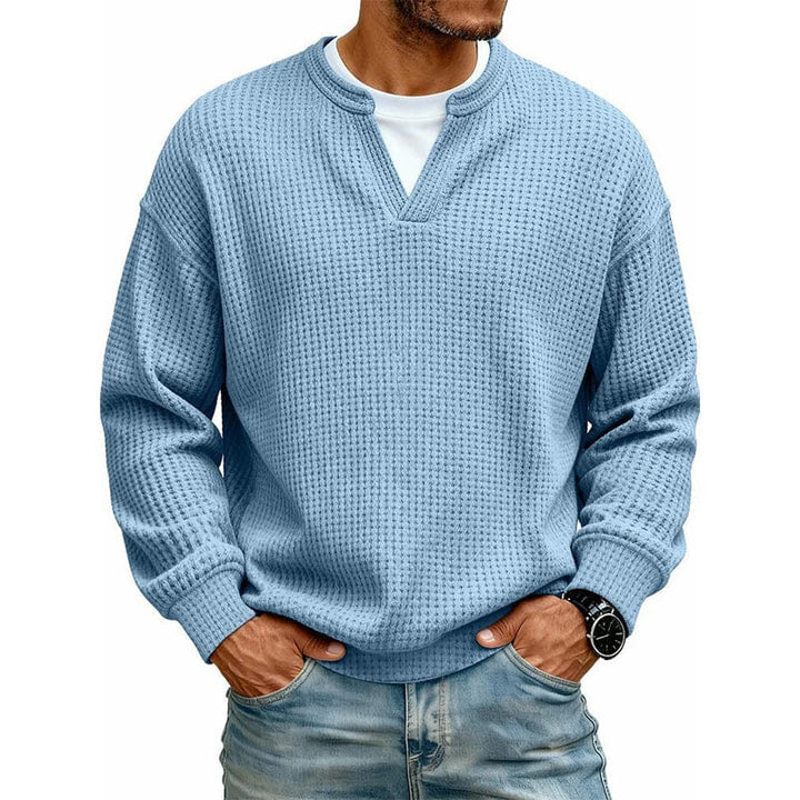 Arwel - Maglione in punto waffle strutturato