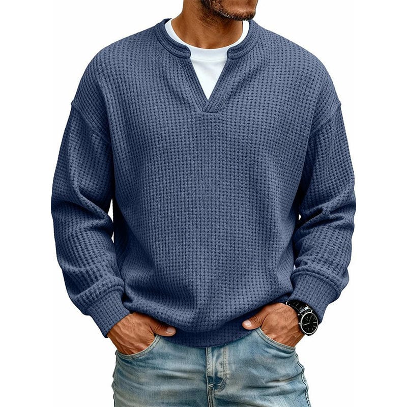 Arwel - Maglione in punto waffle strutturato