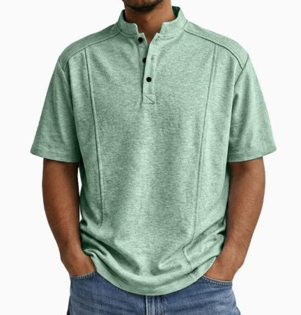 Fintan - Camicia button-down morbida al tatto