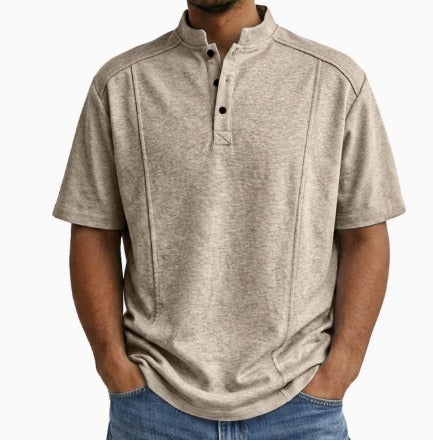 Fintan - Camicia button-down morbida al tatto