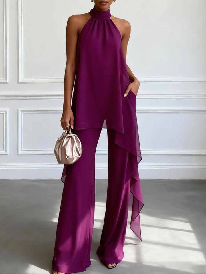 Marita - Coordinato due pezzi con scollo all'americana