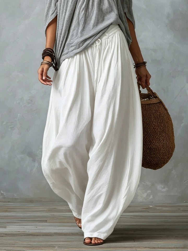 Beatha - Coordinato fluido con scollo Bardot