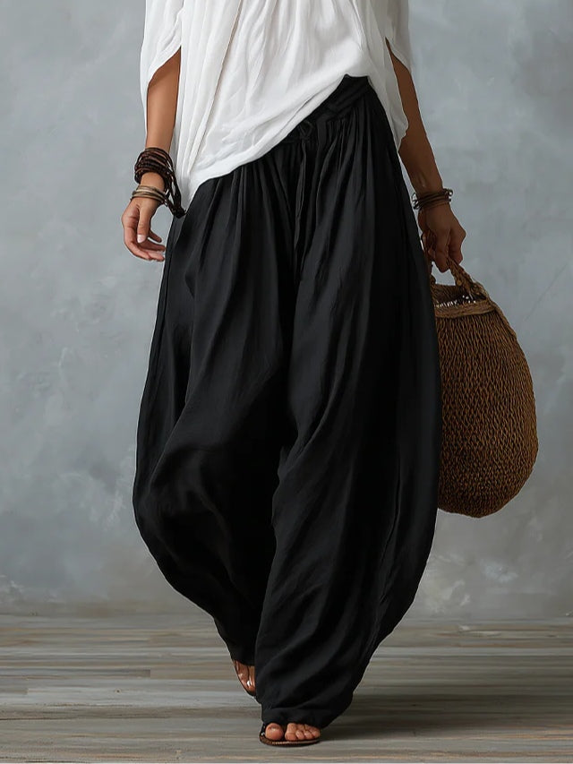 Beatha - Coordinato fluido con scollo Bardot
