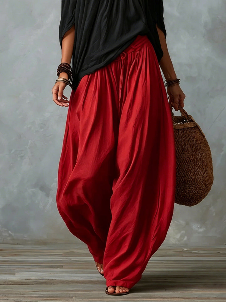Beatha - Coordinato fluido con scollo Bardot