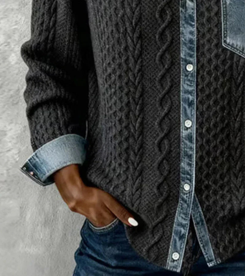 Tiralia - Camicia in maglia testurizzata