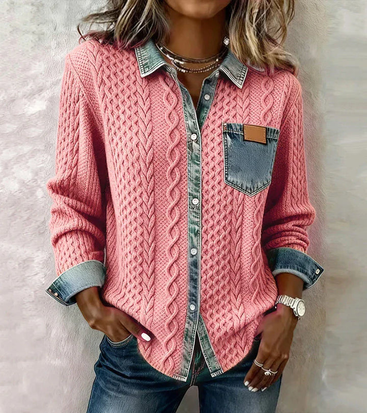 Tiralia - Camicia in maglia testurizzata
