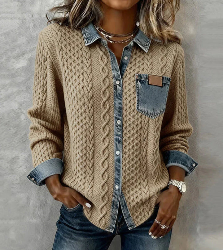 Tiralia - Camicia in maglia testurizzata
