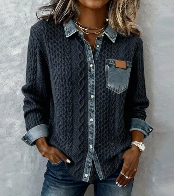 Tiralia - Camicia in maglia testurizzata