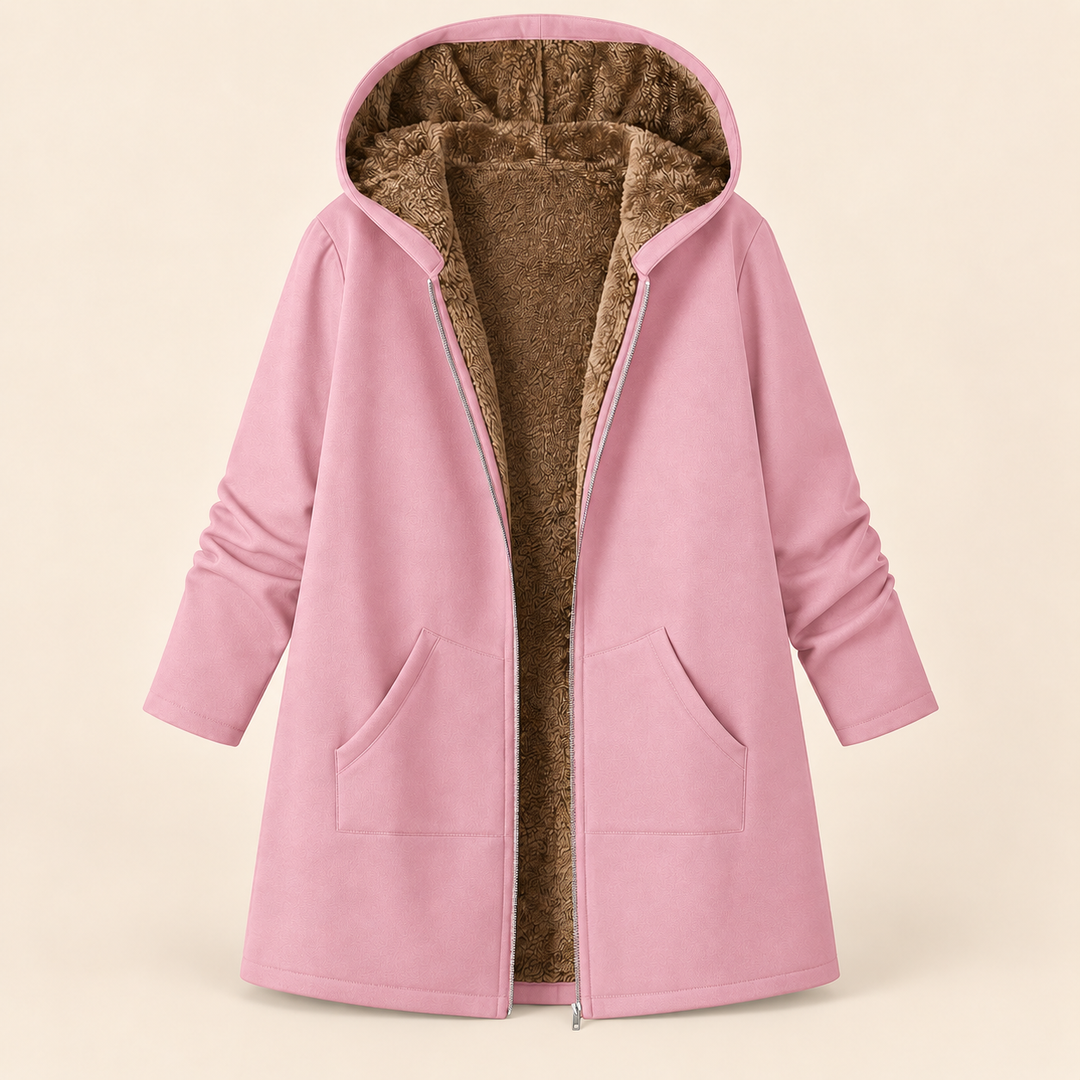 Nadja - Cappotto lungo con cappuccio