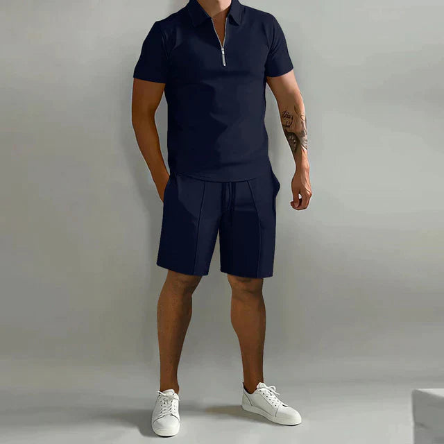 Fenton - Coordinato con polo e shorts leggeri