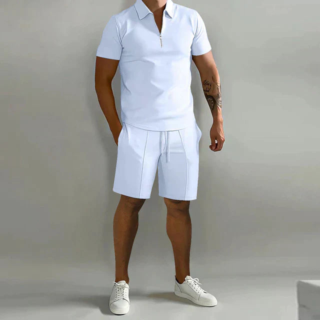 Fenton - Coordinato con polo e shorts leggeri