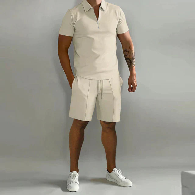 Fenton - Coordinato con polo e shorts leggeri
