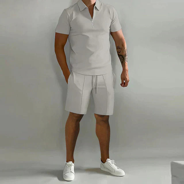 Fenton - Coordinato con polo e shorts leggeri