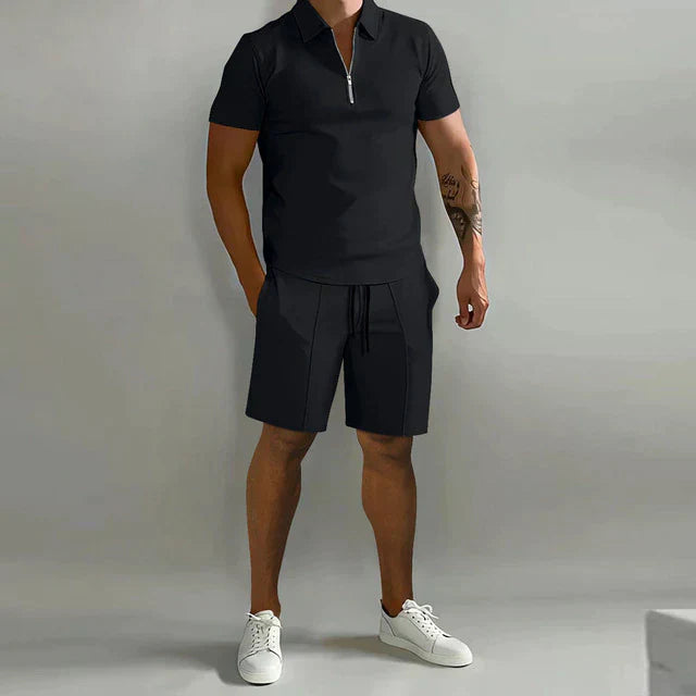 Fenton - Coordinato con polo e shorts leggeri