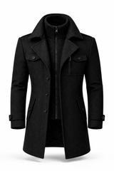Ivan - Cappotto lungo doppiopetto