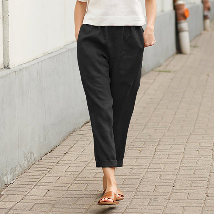 Lyra - Pantaloni sartoriali a gamba dritta