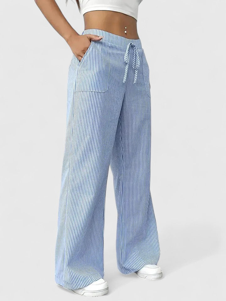 Chelsea - Pantaloni con coulisse morbidi al tatto