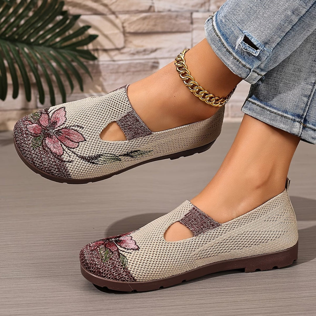 Xara - Ballerine slip-on floreali