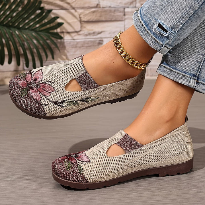 Xara - Ballerine slip-on floreali