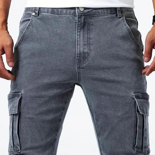 Uriah - Jeans cargo stretch performante