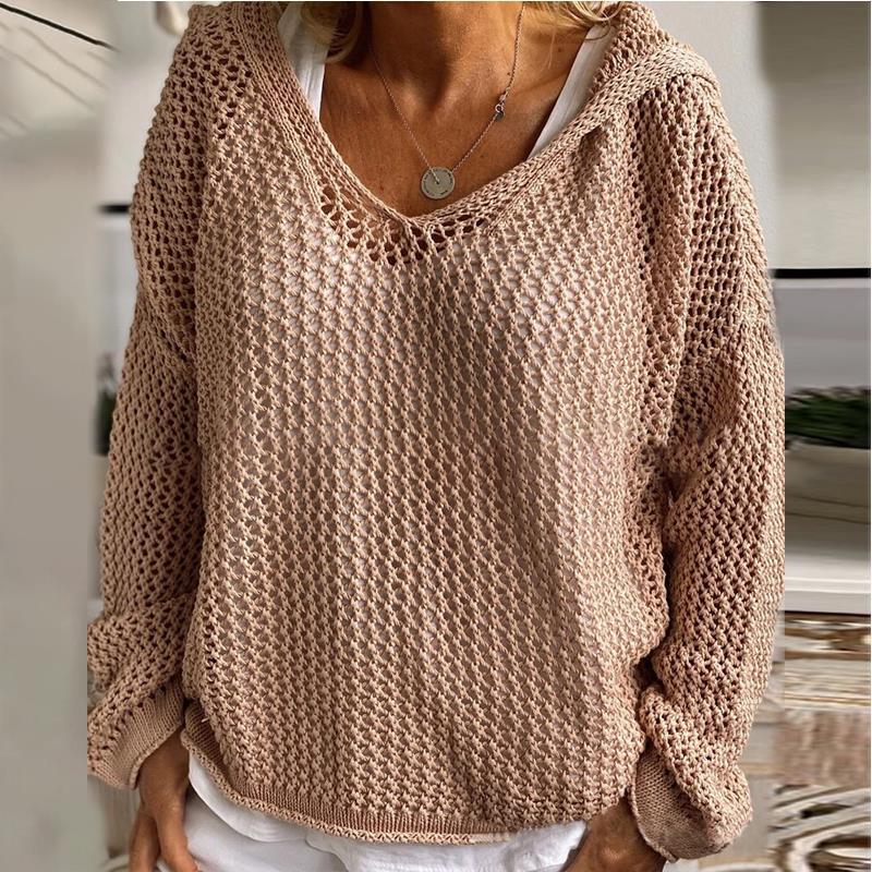 Delyne - Pullover oversize in maglia