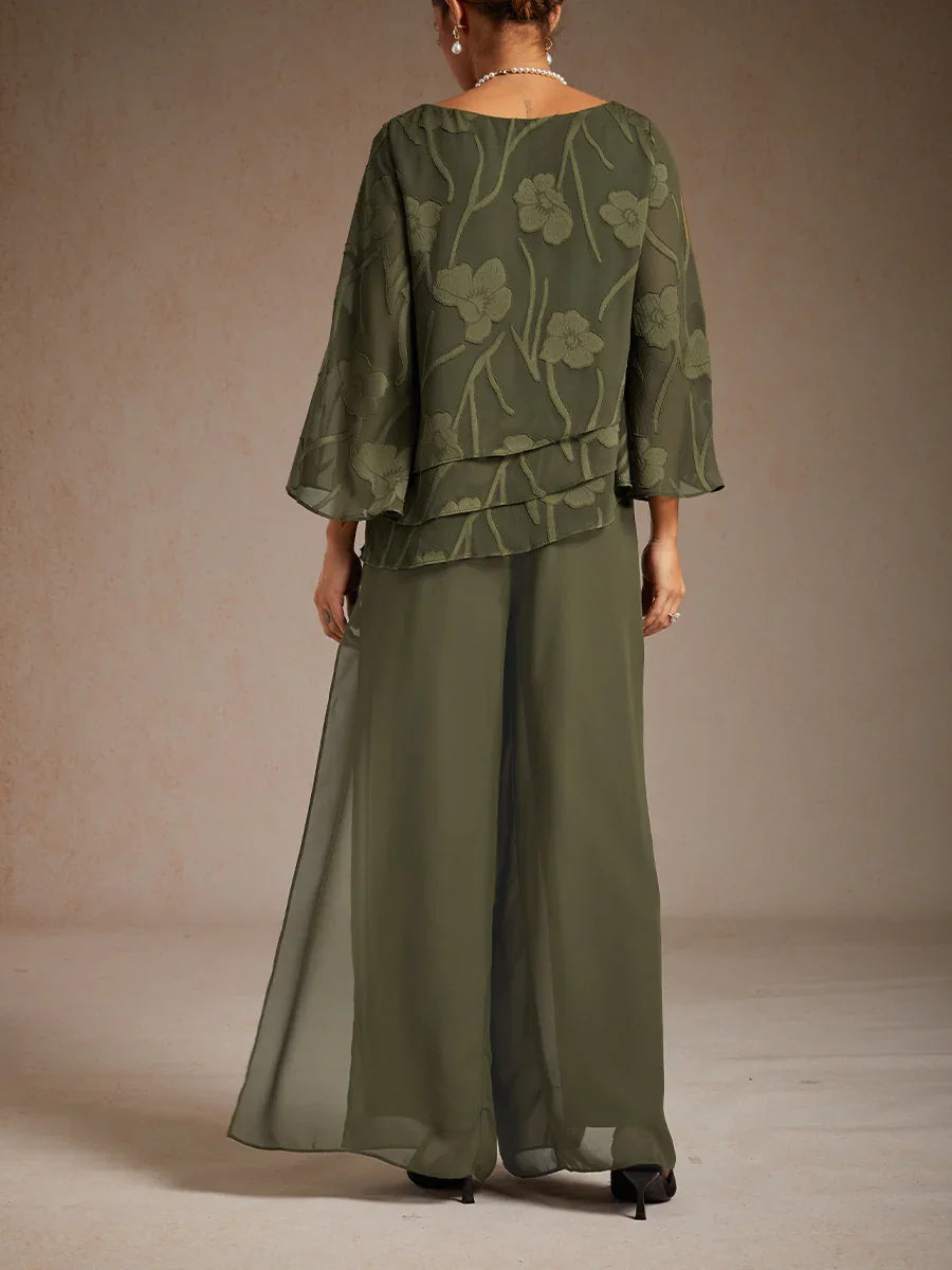 Tairess - Pantaloni a gamba larga