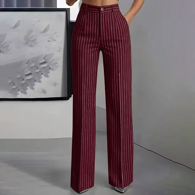Blyss - Pantaloni sartoriali a righe larghe