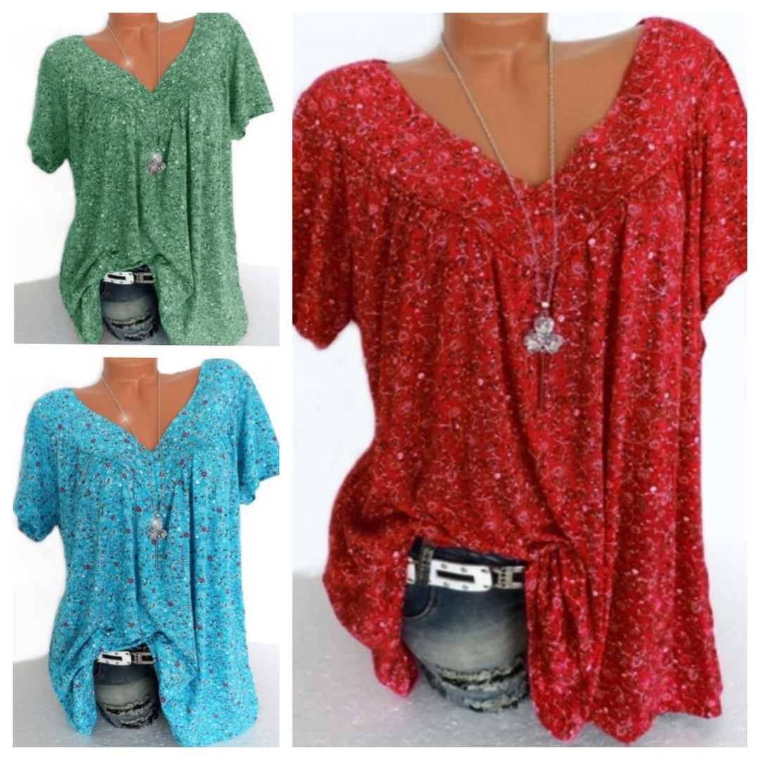 Talisyn - Blusa in lino dal tocco morbido