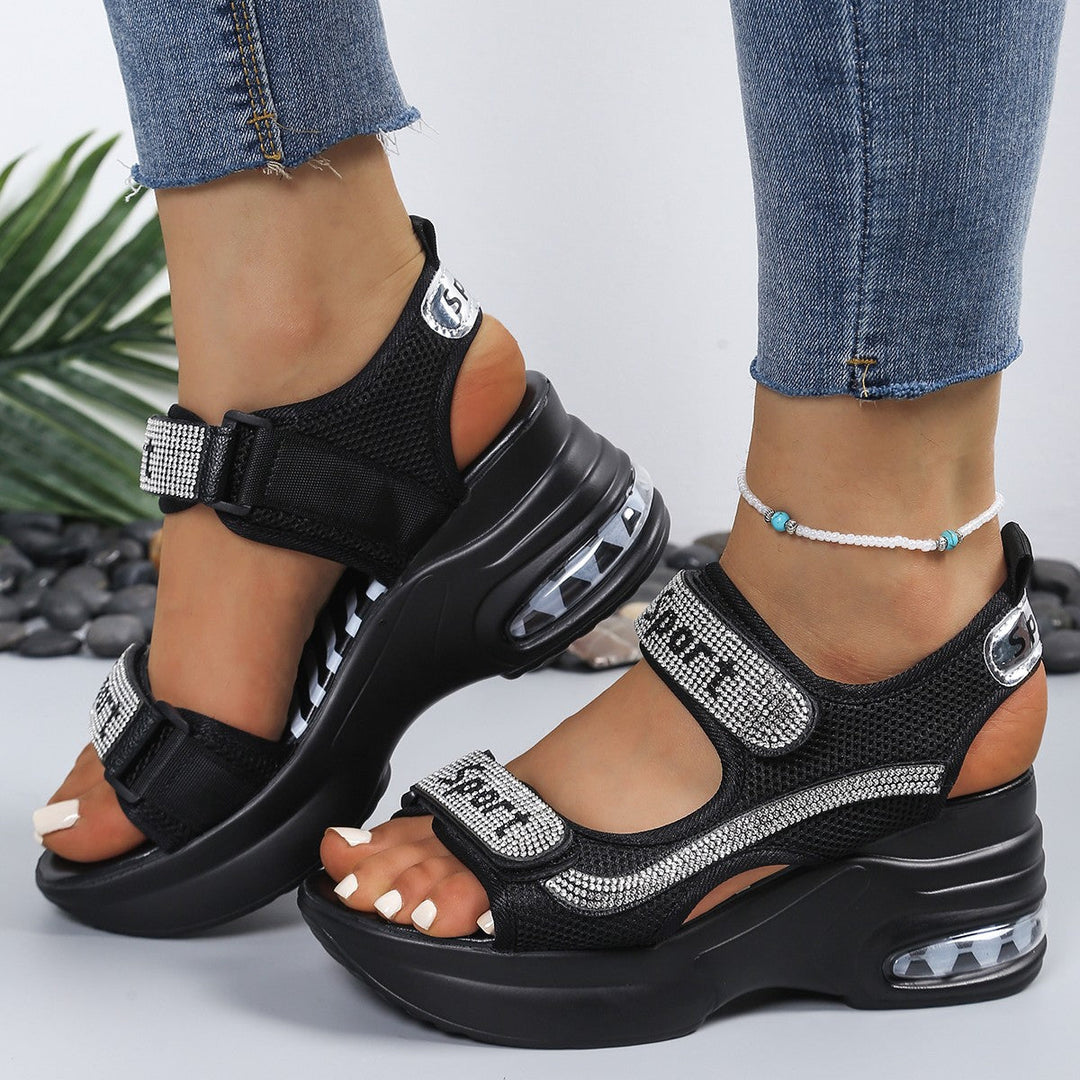 Marzena - Sandali sportivi con plateau