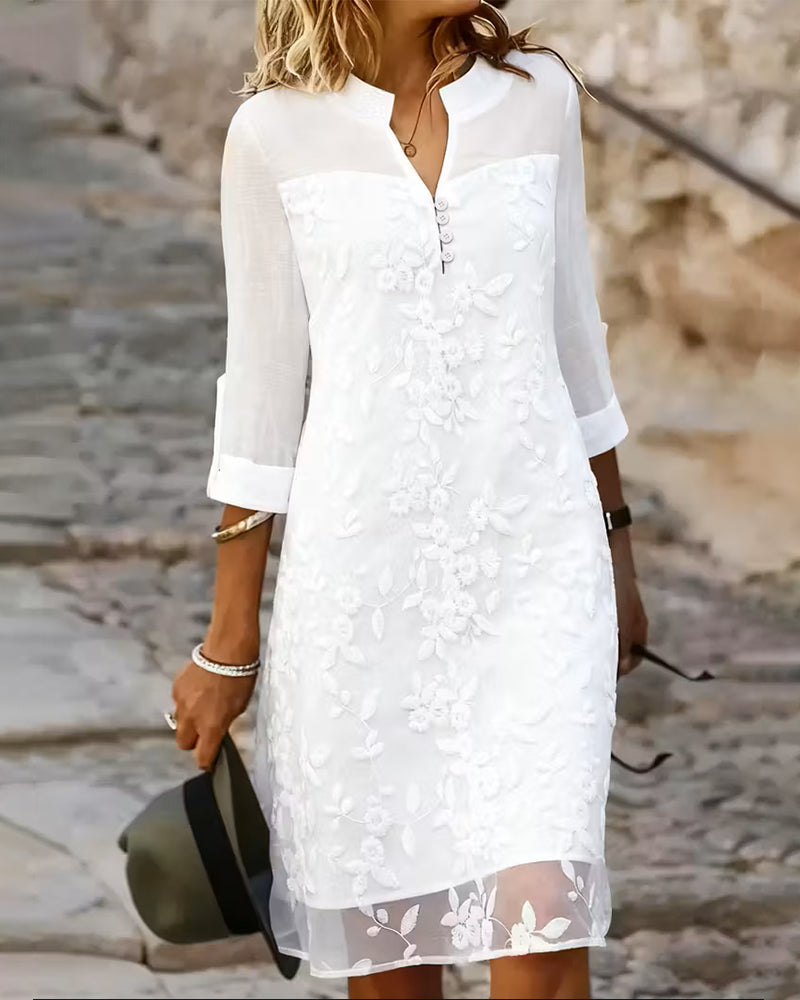 Emerisse - Abito Midi Casual Elegante