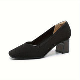 Hetty - Scarpe da ballo con tacco quadrato