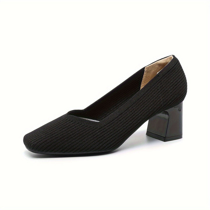 Hetty - Scarpe da ballo con tacco quadrato