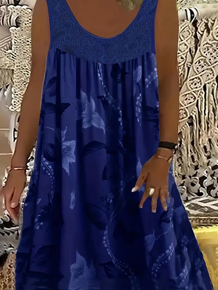 Ariadne - Abito elegante a stampa floreale