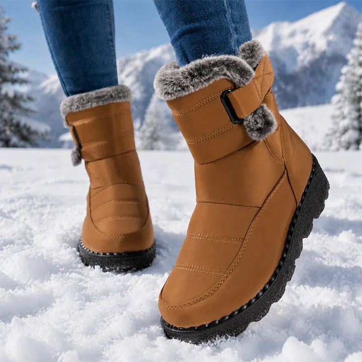 Adina - Stivaletti invernali con bordo in peluche