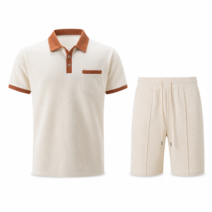 Huxford - Coordinato morbido al tatto con polo