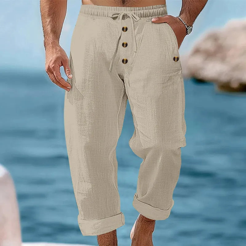 Seymour - Pantaloni estivi con coulisse