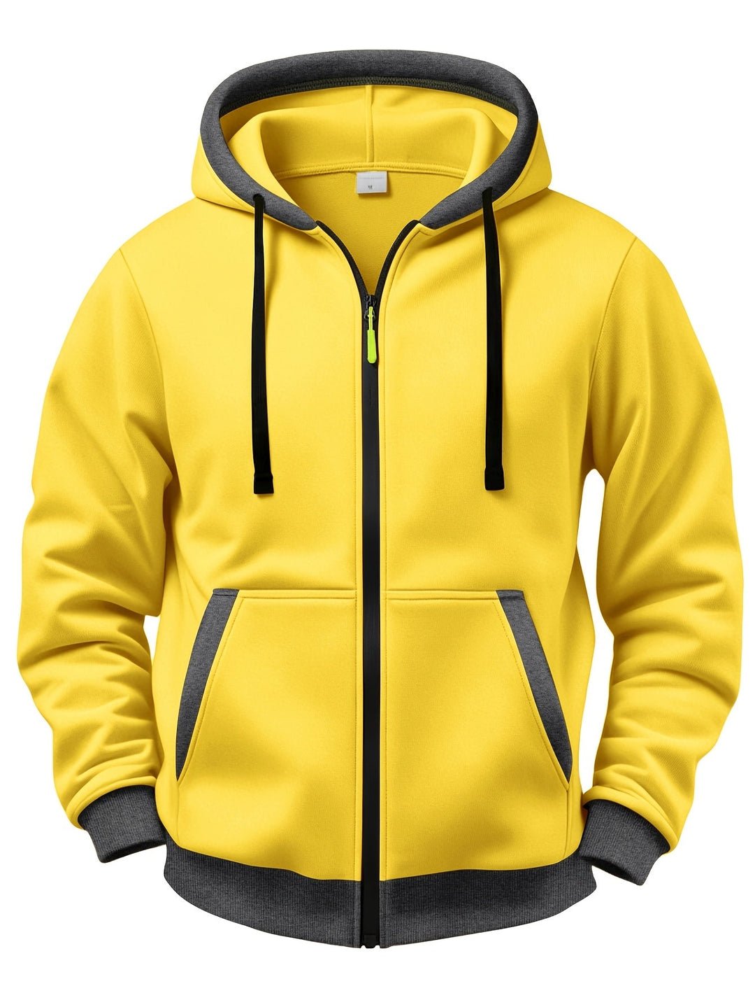 Brenner - Felpa con cappuccio full-zip morbida al tatto