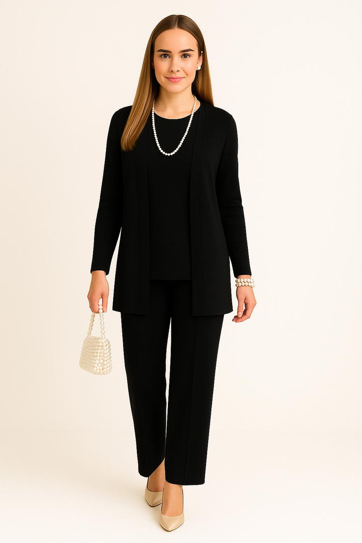 Fiorena - Set Elegante Casual in Tre Pezzi