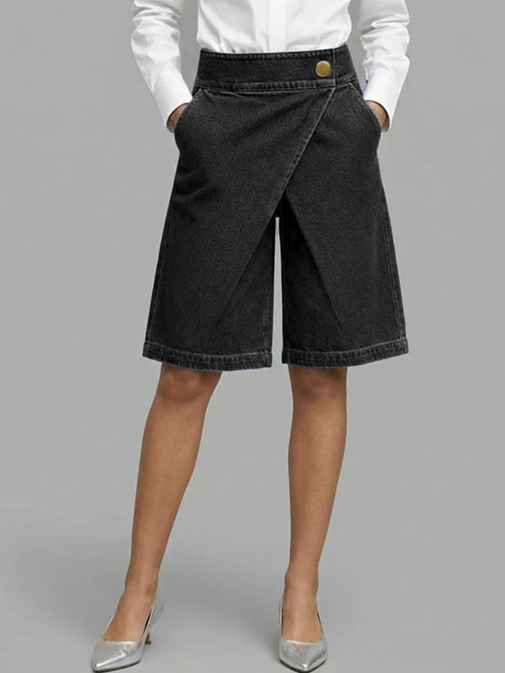 Berenice - Pantaloni culotte in denim