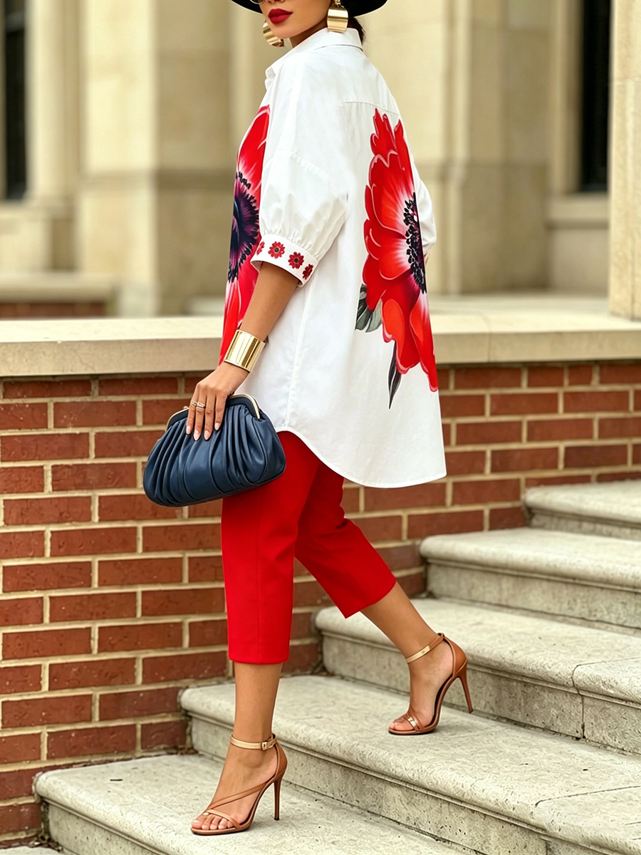 Xaviera - Coordinato boho a due pezzi dal tocco morbido
