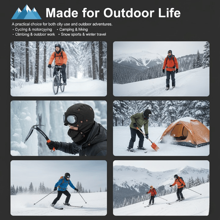 Osrial - Maschera per Testa Isolata a Faccia Intera