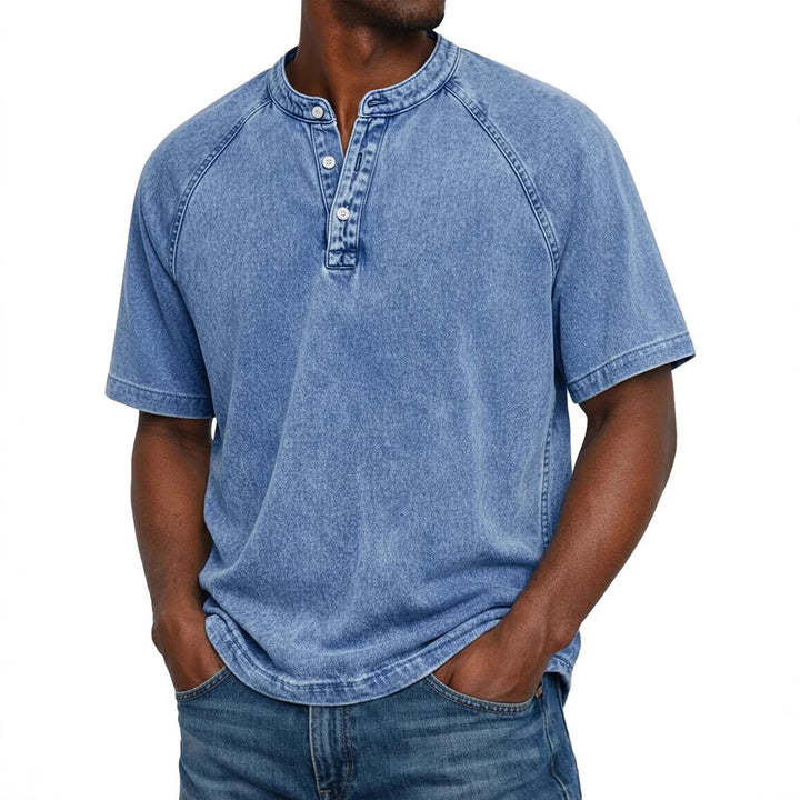 Flynn - T-shirt vintage lavata a mano