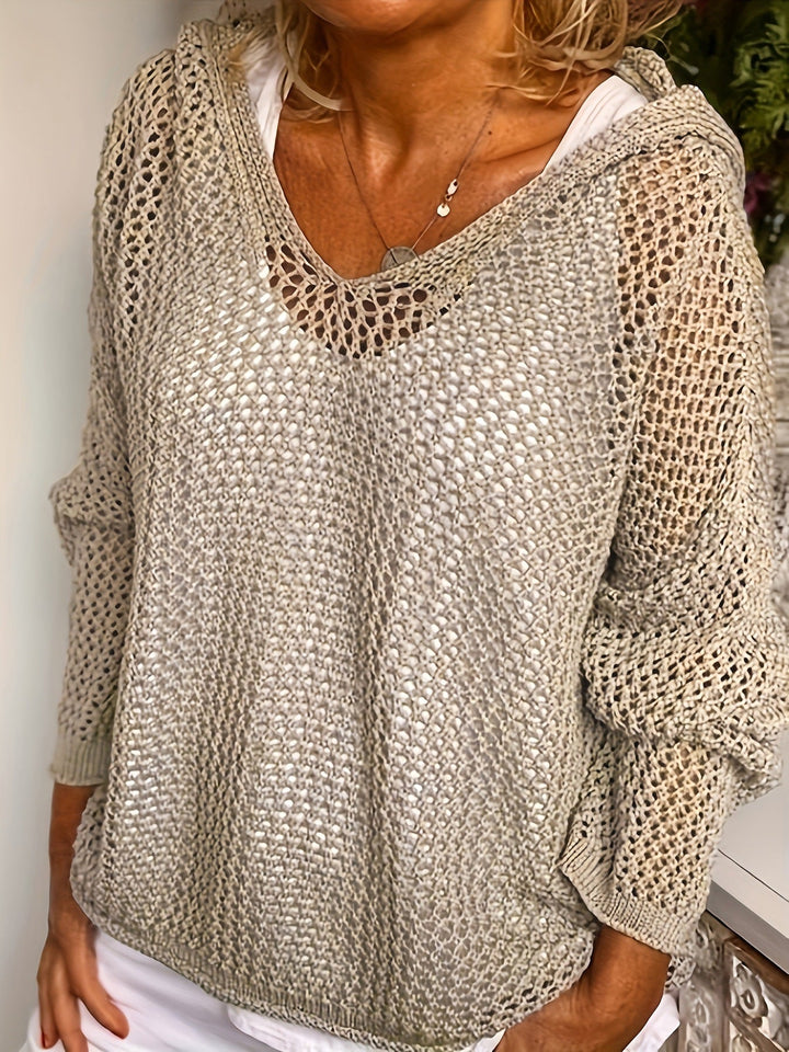 Delyne - Pullover oversize in maglia