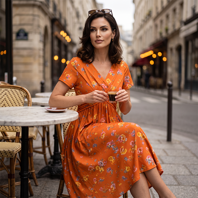 Vivica - Abito midi premium