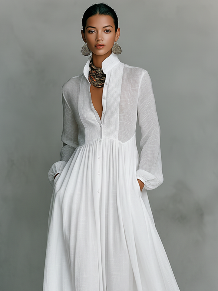 Vessa - Vestito Maxi Casual Elegante